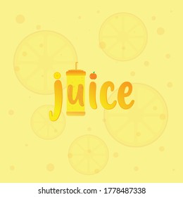 a premium juice design background