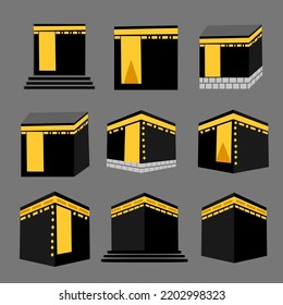 Arte de vectores históricos Premium Kaaba