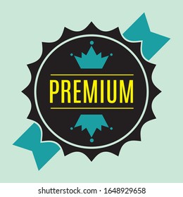 premium lable is a piece of paper,plastic film,cloth,metal or other material affixed to a container or product.
