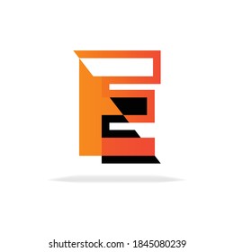 Logotipo de la letra Premium E para la marca. Elegante y elegante diseño de logotipo E para su empresa.