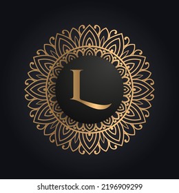 Premium letter L logo icon design. Luxury jewelry frame gem edge logotype. Beauty, Fashion, Spa icon logo design