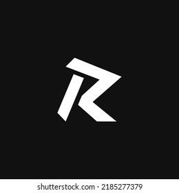 Premium letter R logo design vector illustration