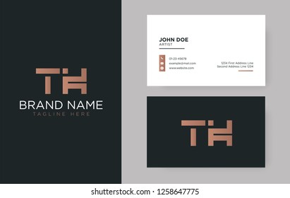 Premium letter TK logo with an elegant corporate identity template