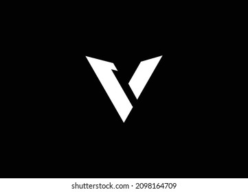 Premium letter V logo design.