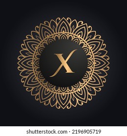 Premium letter x logo icon design. Luxury jewelry frame gem edge logotype. Beauty, Fashion, Spa icon logo design