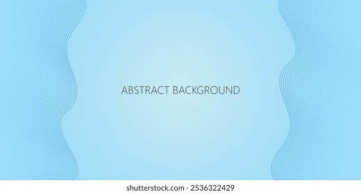 Premium light blue abstract background wave, Dynamic light blue wave pattern, Modern flowing wavy lines, Fluidity background