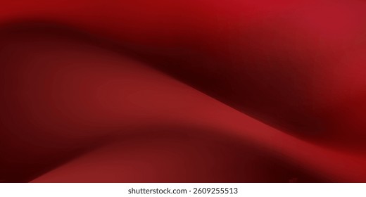 Premium lines curved overlapping on dark red background. 