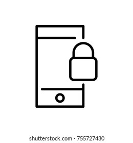 Premium login icon or logo in line style. High quality sign and symbol on a white background. Vector outline pictogram for infographic, web design and app development.