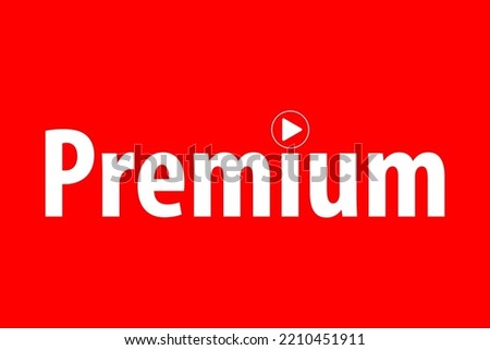 Premium logo. Premium icon. EPS 10 Vector illustration