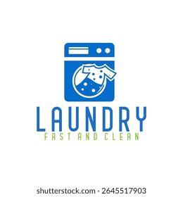 Premium Logo for Laundry Dry Clean Service Store Vector Template 