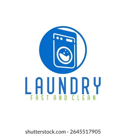 Premium Logo for Laundry Dry Clean Service Store Vector Template 