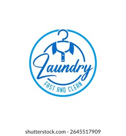 Premium Logo for Laundry Dry Clean Service Store Vector Template 