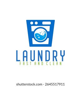 Premium Logo for Laundry Dry Clean Service Store Vector Template 