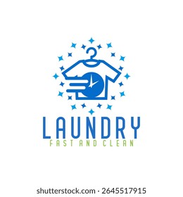 Premium Logo for Laundry Dry Clean Service Store Vector Template 
