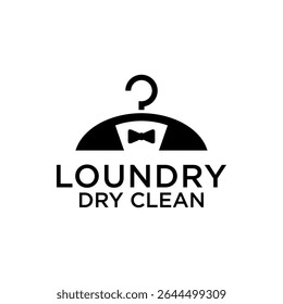 Premium Logo For Loundry Laundry Dry Clean Store Business Vector Template 
