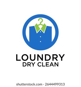 Premium Logo For Loundry Laundry Dry Clean Store Business Vector Template 
