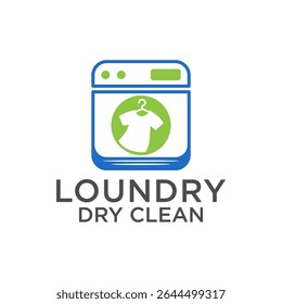 Premium Logo For Loundry Laundry Dry Clean Store Business Vector Template 