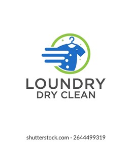 Premium Logo For Loundry Laundry Dry Clean Store Business Vector Template 