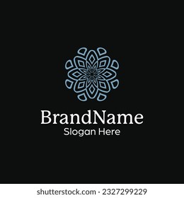 premium and luxury abstract ornamental pattern mandala modern logo