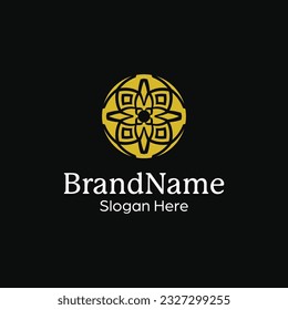 premium and luxury abstract ornamental pattern mandala modern logo