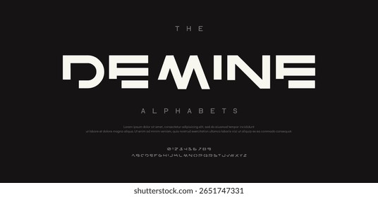 Premium luxury alphabet letters and numbers. Elegant typography wedding serif font decorative vintage. Creative vector illustration