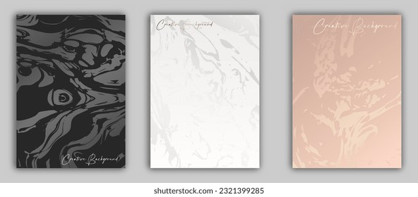 Premium luxury background. A set of templates for the cover, poster, poster, brochure and prints. Colorful illustration for creative design and creative ideas