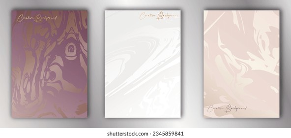 Premium luxury background. A set of templates for the cover, poster, poster, brochure and prints. Colorful illustration for creative design and creative ideas