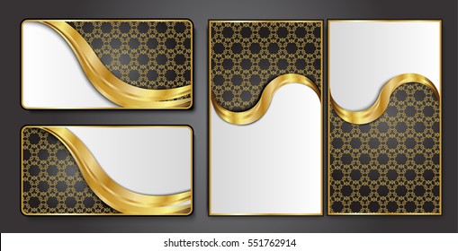 Premium Luxury cards,Retro Backgrounds.blank for message or text.