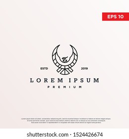 premium luxury eagle logo. modern icon, template design