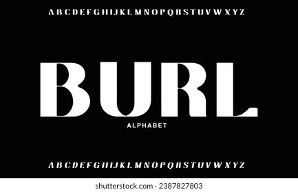 Premium luxury elegant alphabet letters and numbers. Elegant Tech typography classic serif font decorative vintage retro. Creative vector illustration