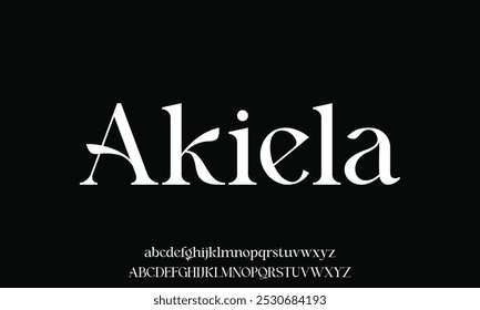 Premium luxury elegant alphabet letters and numbers. Vintage wedding typography classic serif font decorative vintage retro. creative vector illustration