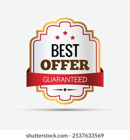 Premium, luxury golden labels, banners and ribbon corners, vector premium quality badges. Luxury tags and VIP product gold emblems or sticker seals with premium quality star and crown on silky