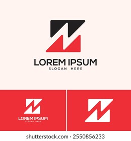 Premium Luxury Initial letter N logo Vector Art Icons Designs Template