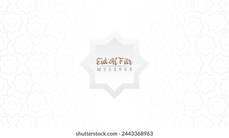 Premium luxury vector design greetings celebrating Eid al-Fitr for Muslims all over the world