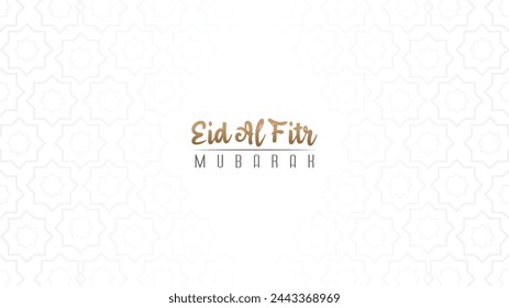 Premium luxury vector design greetings celebrating Eid al-Fitr for Muslims all over the world