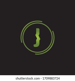 Logotipo de carta vectorial J de lujo de primera calidad.Bonito diseño de logotipo minimalista para marca,Diseño de identidad elegante.