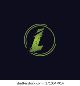 Premium Luxury Vector L Letter Logo.Beautiful Minimalist Logotype design for branding,Elegant identity design.