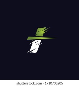 Premium Luxury Vector I Letter Logo.Beautiful Minimalist Logotype design for branding,Elegant identity design.