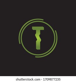 Premium Luxury Vector T Letter Logo.Beautiful Minimalist Logotype design for branding,Elegant identity design.
