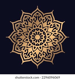 Premium mandala design illustrations background vector template