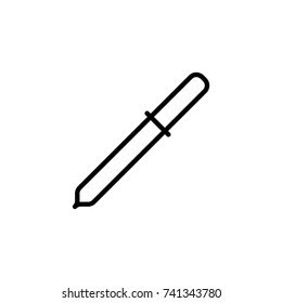 Premium medication icon or logo in line style. High quality sign and symbol on a white background. Vector outline pictogram for infographic, web design and app development.