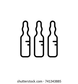 Premium medication icon or logo in line style. High quality sign and symbol on a white background. Vector outline pictogram for infographic, web design and app development.