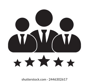 premium members icon, simple vector design, VIP user sign,  Exclusive user icon
