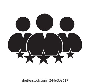 premium members icon, simple vector design, VIP user sign,  Exclusive user icon