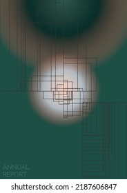 Premium Minimal Geometric Vector Poster Design with Lines and Gradient Colorful Circles. Collection of Abstract Backgrounds for Covers, Flyers, Templates, Booklets, Cards, Brochures, Branding, etc.