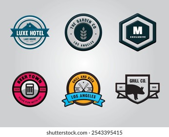 Premium minimal Logo design vector