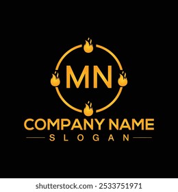 Diseño de logotipo único creativo de Premium MN para su negocio