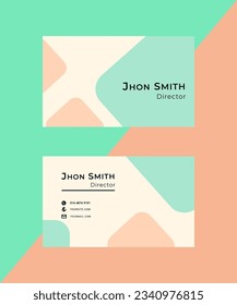 Premium Modern business card template.