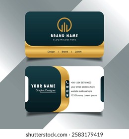 Premium Modern Business Card Template Design