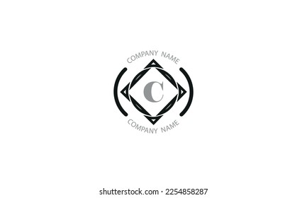Premium monogram with initial C. Universal symbol icon vector design. Luxury jewelry logo. Luxury logo for jewelry, company, hotel or fashion brand